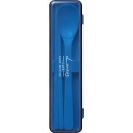 Lunch Box C Lantas Chopsticks & Spoon Set, N, Blue