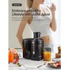 Juicer Machines, Juilist 3" Wide Mouth Juicer Extractor, for Vegetable