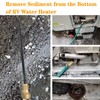 RV Water Heater Tank Rinser Flusher with Copper Handle &