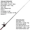Kilitn Fishing Rod and Reel Combo, Baitcasting Combo Baitcast Reel