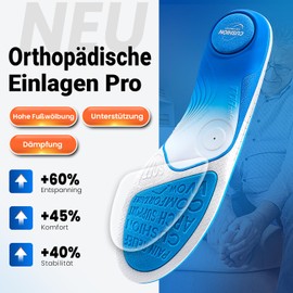 PCSsole Plantar Fasciitis Orthotic Insoles Heel Spur & Flat Feet