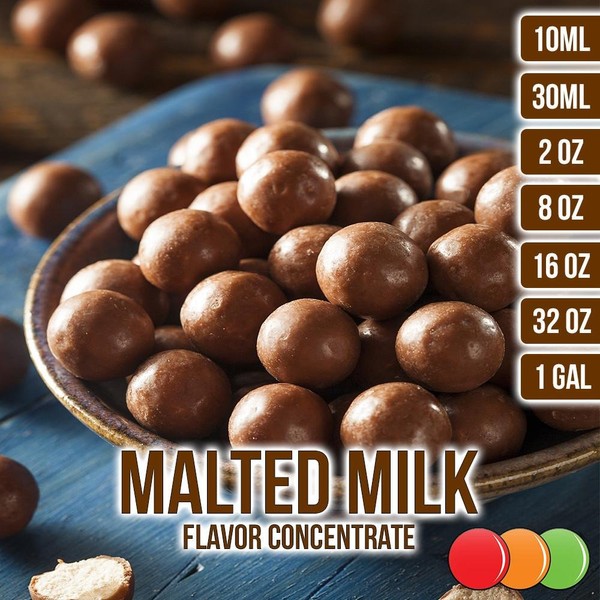 OOOFlavors Malted Milk Flavored Liquid Concentrate (2 oz)