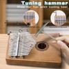 Dripex Kalimba 17 Keys Thumb Piano with Study Instruction and
