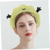 Beavorty Cute Plush Spa Headband for Women Elastic Cartoon Hairband