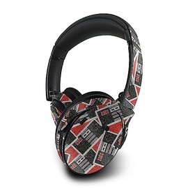 MightySkins Glossy Glitter Skin Compatible with Bose QuietComfort 45 Headphones Retro Controllers 3 | Protective, Durable High-Gloss Glitter Finish | Easy to Apply