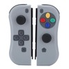 For Joycon Game Console Wireless Bluetooth Gamepad Right Left(gris foncé
