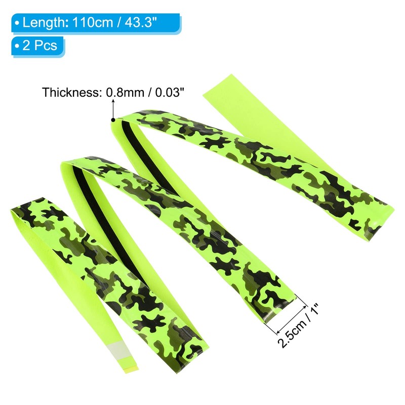 PATIKIL Racket Overgrip with Damping Ridges, 2 Pack PU Grip