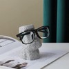 NOIAFZY 1Pcs Unique Stone Spectacle Holder Decorative Sunglasses Display Stand