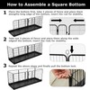 PJYuCien Rectangle Dog Playpen Bottom - Fits 8 Panels, 24''