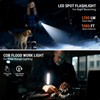 Spriak EDC Flat Flashlight Rechargeable, 1200 Lumens USB-C Pocket Flashlight