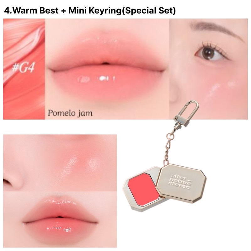 ALTERNATIVE STEREO Blushing Pendant Special Set 3~4items, Color:Cool Glow (Special