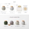 ideaco (イデアコ) Wet Tissue Case Moss Green Mochi Moco (モチモコ)