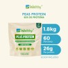Proteína De Chícharo Sabor Natural 1.8kg Wellthy