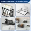 Shower Caddy Adhesive Replacement Stickers - 6 Pack No Drilling