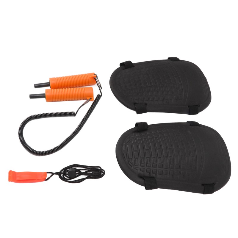 Ice Fishing Safety Tool Retractable Ice Picks Hard EVA Knee