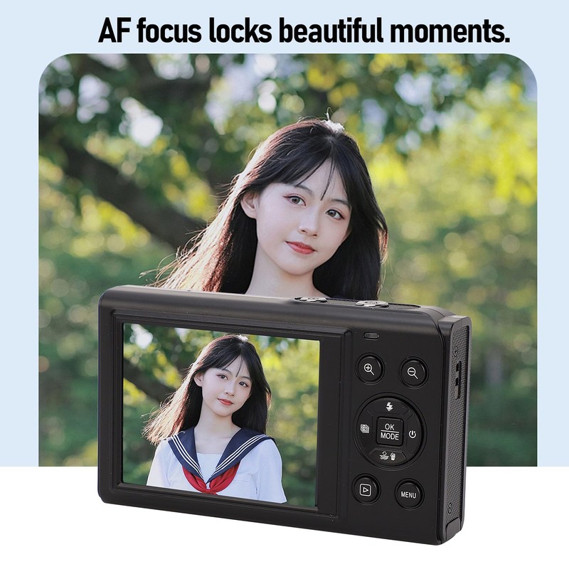 Dpofirs 5K Digital Camera for Photography, 80MP WiFi Vlogging Camera,