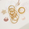 FACAICAI Gold Bangles for Women Chunky Stretch Bangles Bracelets Set