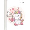 Ladytimer Unicorn 2023 - Unicorn - Pocket Calendar A6 -