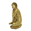 STCREE Resin Napping Indian Buddha Statue 27cm(H) Attract Wealth Lucky