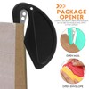 Pack of 10 Envelope Openers, Plastic Slitter, Small Envelope Opener,