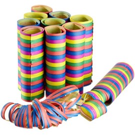 Happy People 15011 - TIB Luftschlangen, 4 m, 10er Rollen