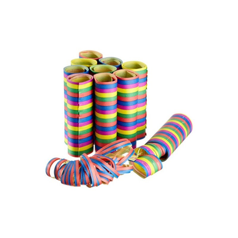 Happy People 15011 - TIB Luftschlangen, 4 m, 10er Rollen