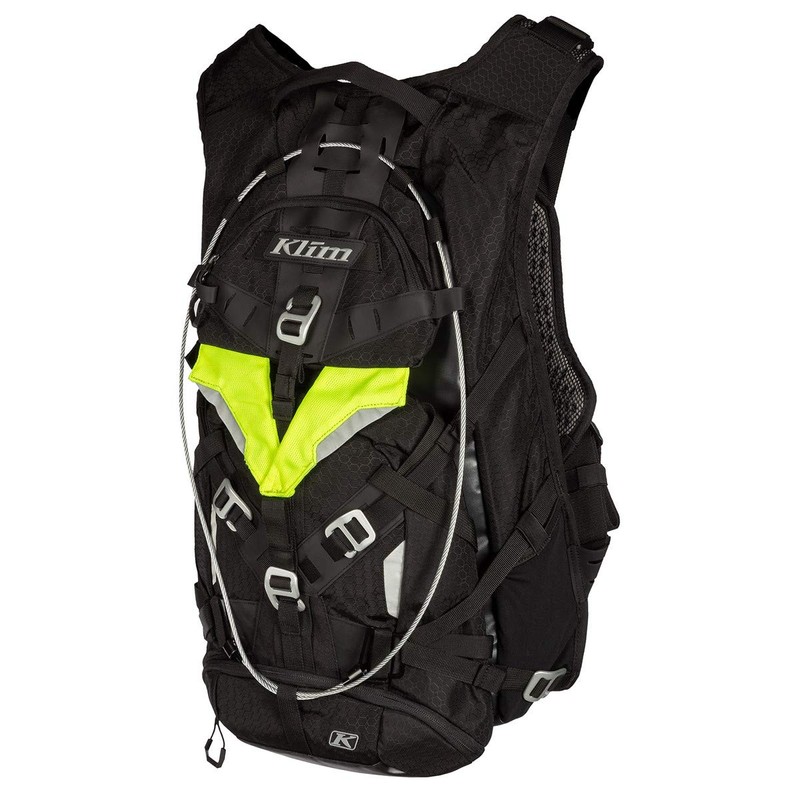 KLIM Tek Pak Travel Focused Motorcycle Backpack - Black