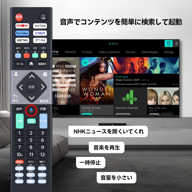 Smart TV Remote Control for CHiQ CHiQ Remote Control with
