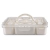 Pizzazz Rectangle 7 Compartment Grazing Box with Carry Handle