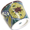 Sobachoko Stylish Kutani Ware Soba Bookuchi Yoshidaya Sansui Peony Arabesque