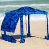 AMMSUN Beach Cabana, 6.2'×6.2' Beach Canopy, Easy Set up and