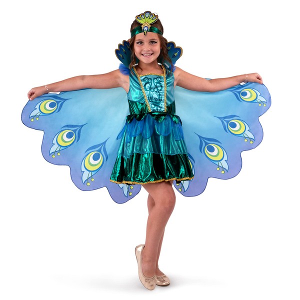 Spooktacular Creations - Disfraz de pavo real de Halloween para