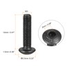 sourcing map M3x12mm Hex Socket Button Head Cap Bolts Screws