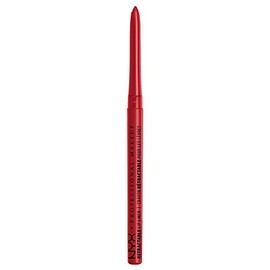 Lápiz delineador para labios, Mechanical Pencil Eyeliner, Nyx Professional Makeup ,Tono Red ,0.31g