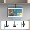 Almoz Under Cabinet Mount for Echo Show 15, Height Adjustable