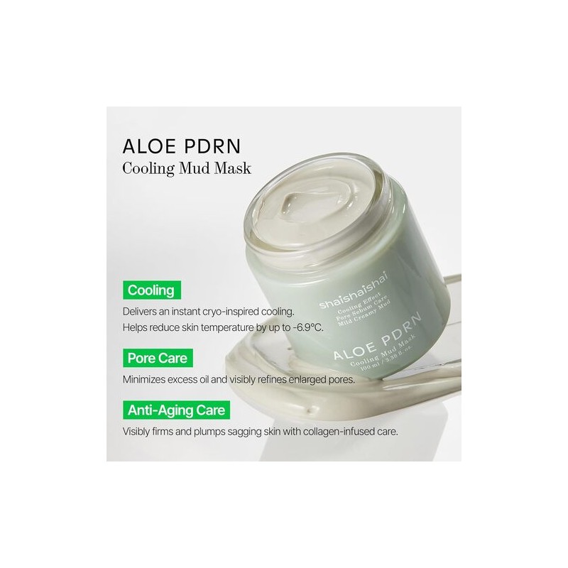 shaishaishai [shaishaishai]Aloe PDRN Cooling Mud Mask 100ml