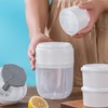 Manual Ice Shaver Versatile Portable Snow Cone Machine Shaved Ice