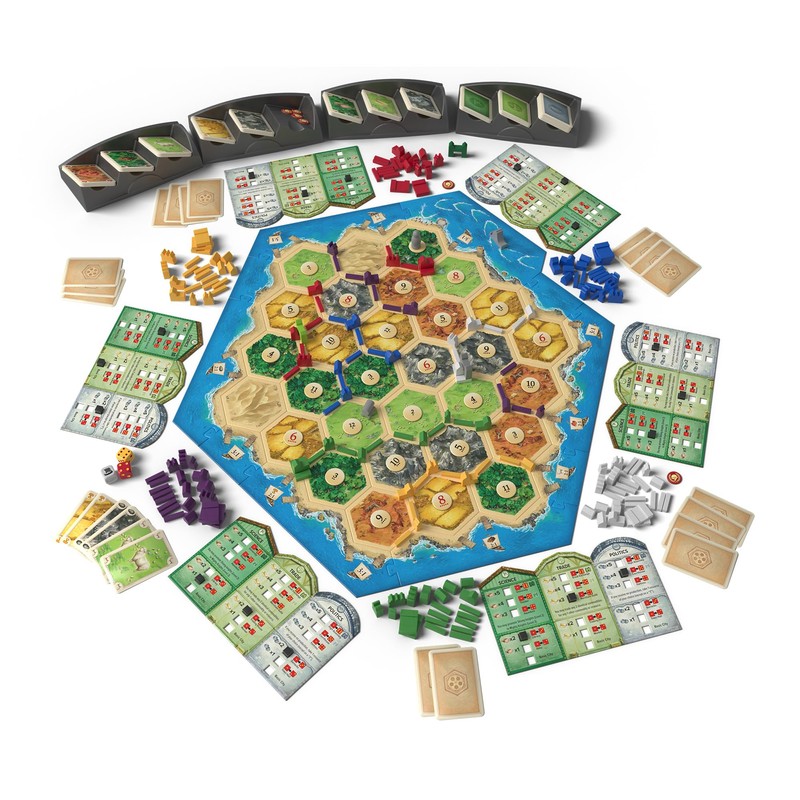 CATAN Cities & Knights 5-6 Player Board Game Extension (6th