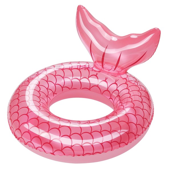 HeySplash Mermaid Pool Float, Mermaid Tail Shaped Pool Swimming Float
