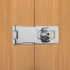 TOVOT 4PCS 4" Keyed Hasp Locks Door Hasp Latches Lock