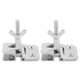 Screen Printing Hinge Clamp, DIY Hobby Tool for Fixing and Securing Screen Frame with Positive Locking, 401g Weight, 2pcs, Silver Color, 85 * 85 * 60mm Size, Color,