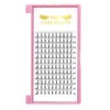 Fan Eyelash Extensions, 6D-C-0.07-15, Short, Ready-Made Volume Eyelashes, 0.07 C