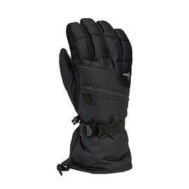Kombi Men's Roamer Waterproof Insulated Warm Winter Gloves | Cold Weather Gloves for Skiing, Snowboarding & Winter Sports, Black, Size: XL