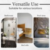 Wall-Mounted Foldable Chair – Bamboo Wood Folding Bench Seat for