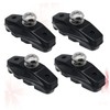 BESPORTBLE 2pairs C-Brake Pads for Road Bikes Rubber Shaped Design