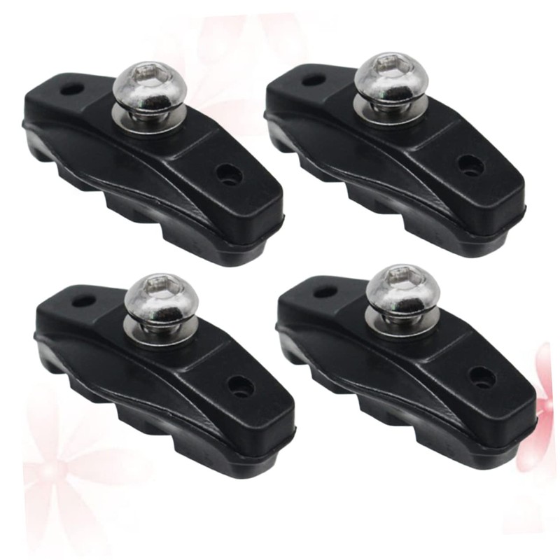 BESPORTBLE 2pairs C-Brake Pads for Road Bikes Rubber Shaped Design