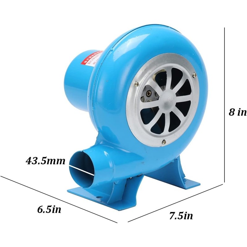 Cozyel 80W Combustion Blower Stove Fire Electric Fan for Barbecue