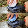 Delacour Axe/Hatchet Sharpening Puck Whetstone Knife Sharpening Stone, Dual Grit