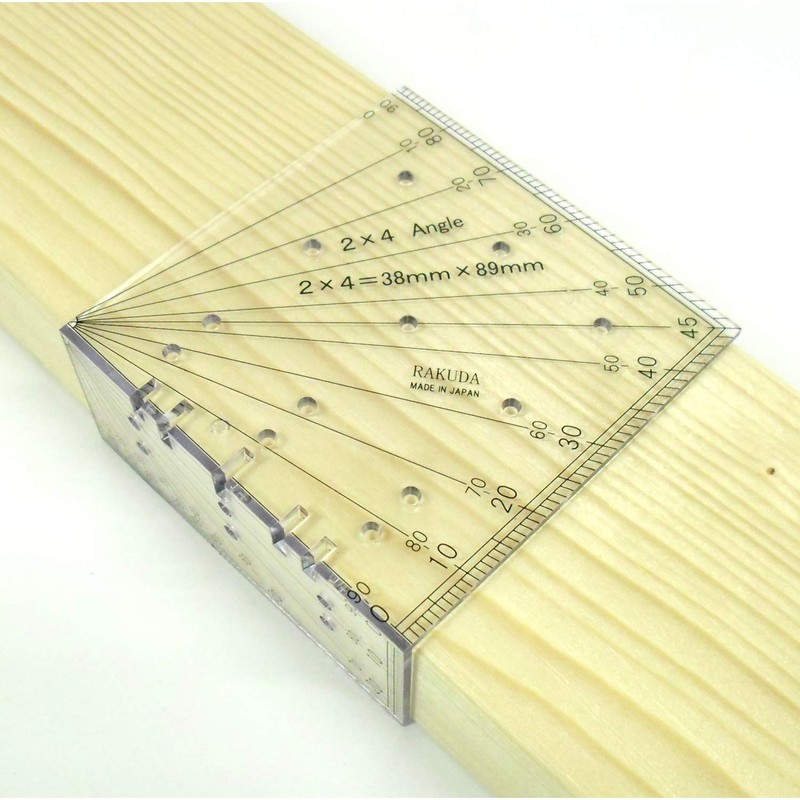 Shimizu Manufacturing Camel 2-by-4 Angle Ruler for 2 x 4