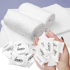 insoftb Compressed Towel Tablets Disposable Portable Towel for Outdoor Travel Camping Hiking Sport Hotel Beauty Salon Soft Durable Reusable Thicker Style